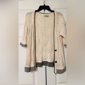 LOFT by Ann Taylor cream cardigan